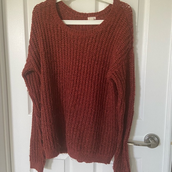 Garage red sweater - Picture 2 of 3